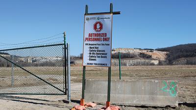 The James Hardie site is at the former Festus Municipal Airport off Airport Road in Crystal City.