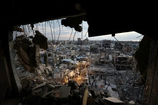 Displaced Palestinians are trying to preserve the remains of Gaza's ancient culture as well as rebuilding their homes and lives in the aftermath of the devastating Israeli assault on the territory