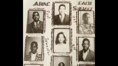 Photo from a late 1940s Douglass Cooperative High School yearbook.