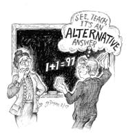 We can’t get too far with alternative facts