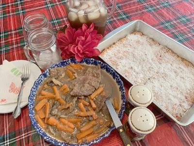 My Leader Yummy: Smothered Steak and Gravy and Cherry Scotchies