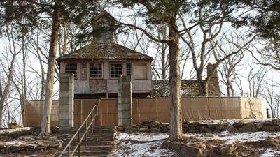 Don Robinson’s house, located within Don Robinson State Park, in a 2017 photo.