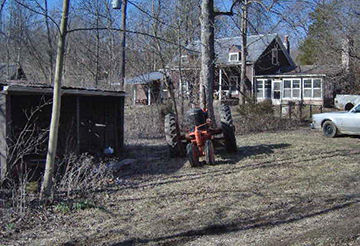 The Hauser homestead in High Ridge in 2008.