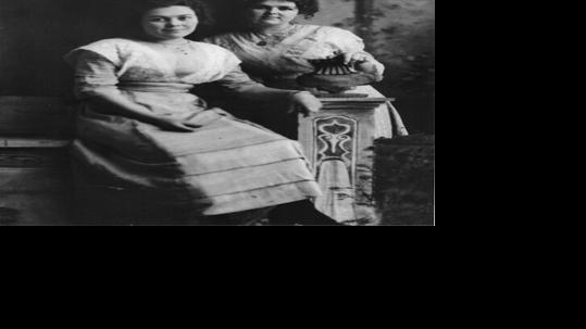 Nancy Nicholson Wood of De Soto earned first place in the 2025 Way Back When photo contest with this photo of her grandmother and great-aunt in 1910.