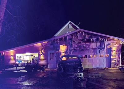 Fire destroys pickup outside of Imperial home