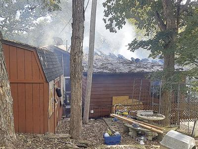 This home on River Trail west of Hillsboro was destroyed by fire.