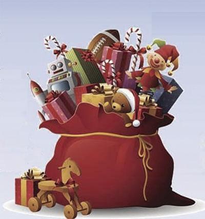toy bag, gifts