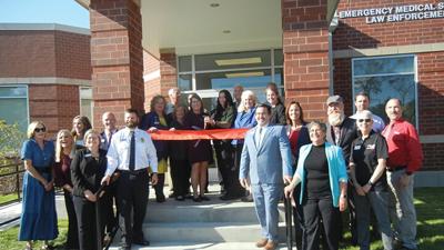 Jefferson College officials held a ribbon cutting ceremony