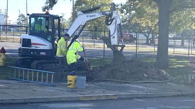 fox water main break 10-17-23