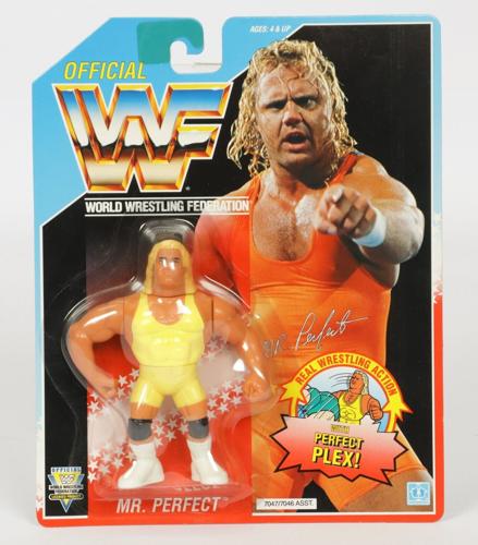 WWF wrestling figures from the 1990s fetch thousands of pounds at auction