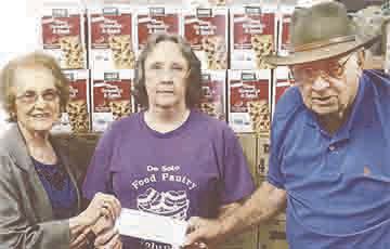 C.I.A. donates $500 to De Soto Food Pantry