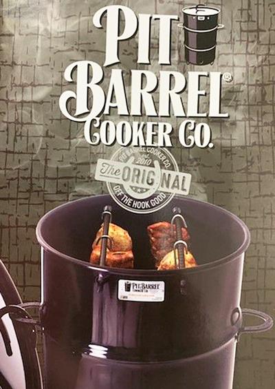 This smoker is one of the items offered in the Jefferson County Family YMCA auction.