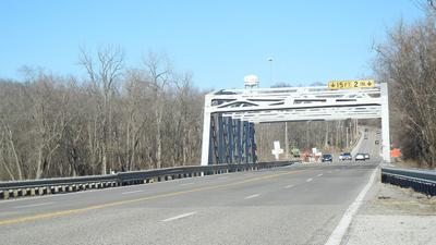 This bridge on Hwy. 61-67 over Joachim Creek in Herculaneum dates back to 1933, according to the MoDOT website.