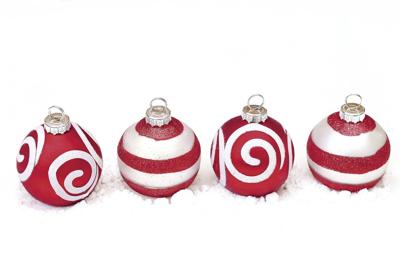 Red ornaments