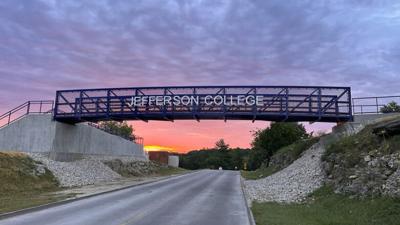 Jefferson College footbridge