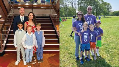 Jeremy, his wife Monica, and their three sons.