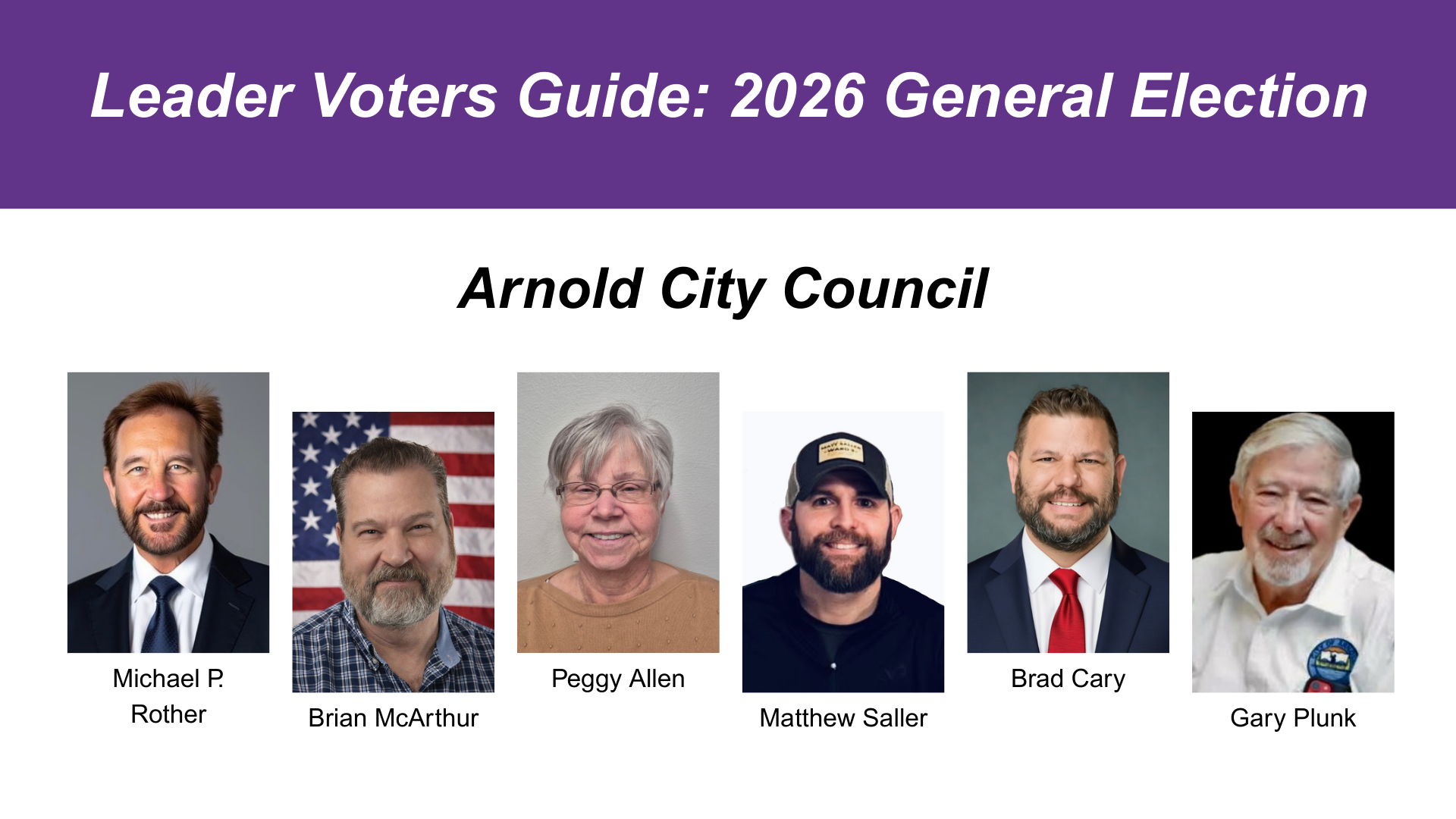 Arnold voters will see City Council races in three wards | Elections ...