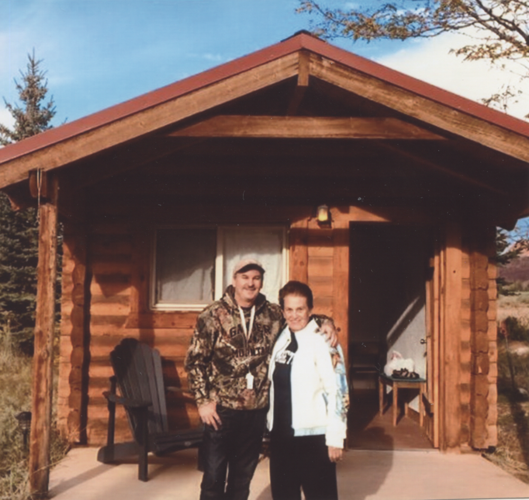 John Leitner, 60 of Festus won the Way to Go photo contest with this picture of himself and his mother, Ginger Leitner, 86, in Capitol Reef National Park in 2017.