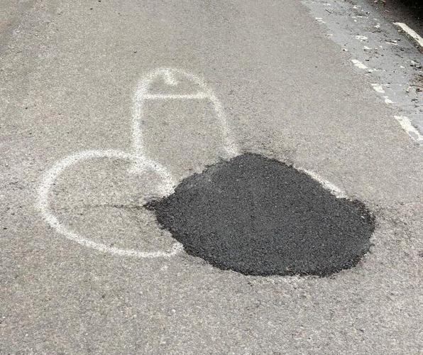 Council told to ‘get a grip’ on roads as anger ‘overspills’ with pothole penises