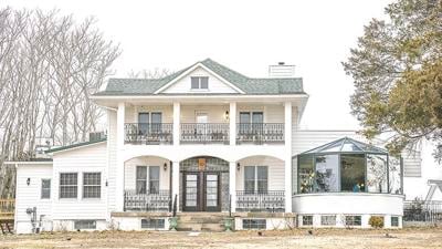 Lightning appears to have started a small fire at the Russell House restaurant in Hillsboro.