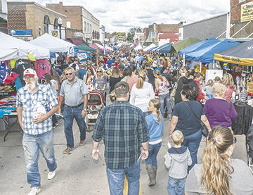The crowd at Twin City Days in 2015.