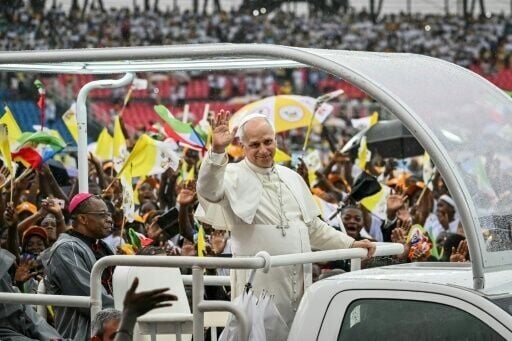 The pope has been well welcomed in Equatorial Guinea