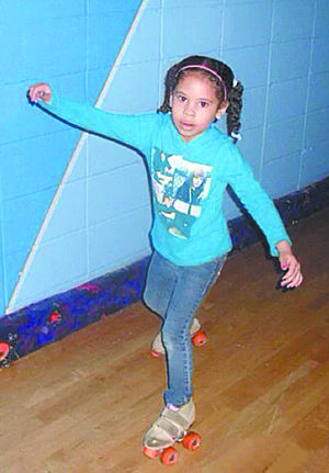 Kayla Bolton skates