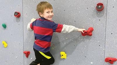 Cedar Springs Elementary climbing gym