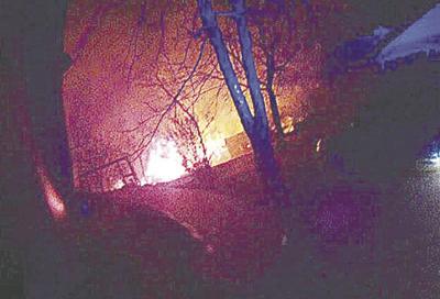 A barn on Manion Road in the Hillsboro area was destroyed by fire.