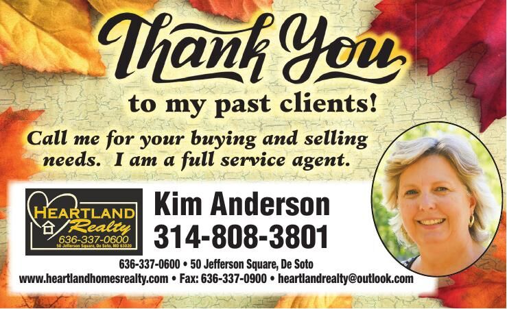 Heartland Realty Kim Anderson Real Estate October 2021