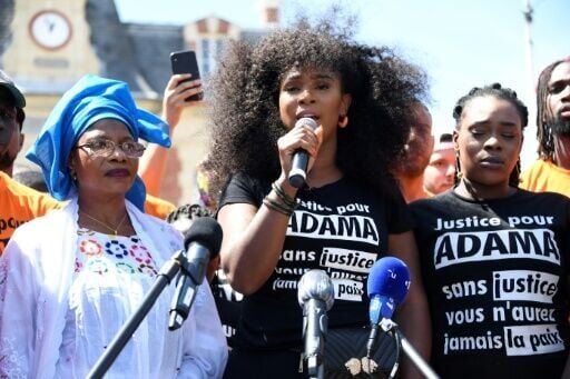 Adama Traore's older sister, Assa, has become an activist against police violence