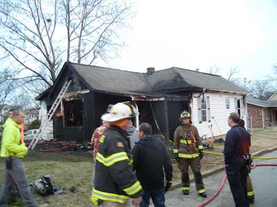 Afternoon house fire on Dec. 22 displaces family of six