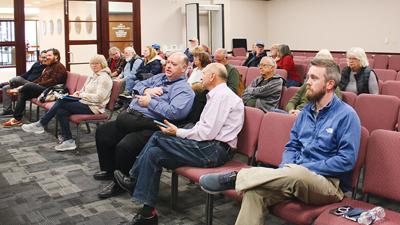 About 30 people attended the Dec. 3 Economic Development Objectives Committee meeting about data center regulations.