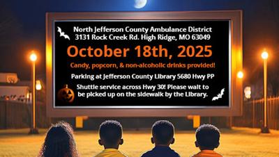 North Jefferson County Ambulance District will play the 2003 film "Haunted Mansion."
