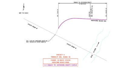 Rockford Beach Road in House Springs has switched ownership from the Missouri Department of Transportation to Jefferson County.