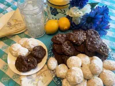 Chocolate Dream Cookies, Lemon Snowballs
