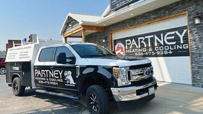 Partney Heating & Cooling is located at 1359 McNutt St. in Herculaneum and has five full-time employees.