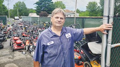 CDM Lawn and Garden Equipment owner Mike Graham