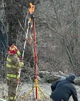 Hazmat team assists firefighter with propane leak in Grubville