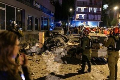 Israeli police say Iran likely hit the central city of Ramat Gan with cluster munitions