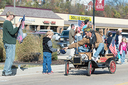 Veterans parade
