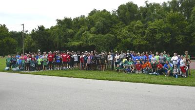 Members of Arnold Stream Team 211 were joined by 153 volunteers for its annual summer cleanup last year.