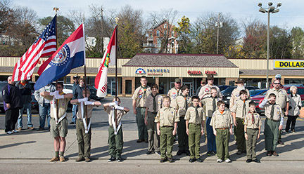 Salute to veterans