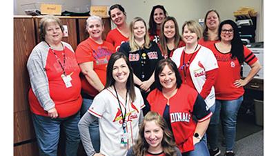 Health Department Cardinals baseball