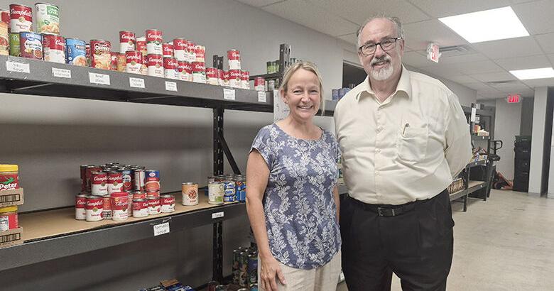 Danette Davidson with Larry Hostetler.