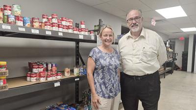 Danette Davidson with Larry Hostetler.