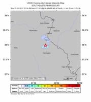 Countians report feeling small earthquake this morning