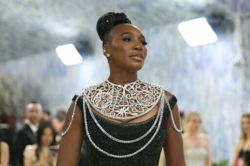 Venus Williams wore a crystal black Swarovski gown to the Met Gala