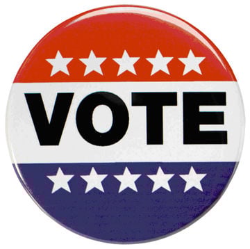 vote button
