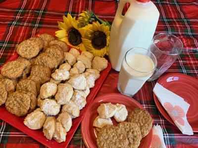 Cereal Crunchies and Cream Cheese Cookies
